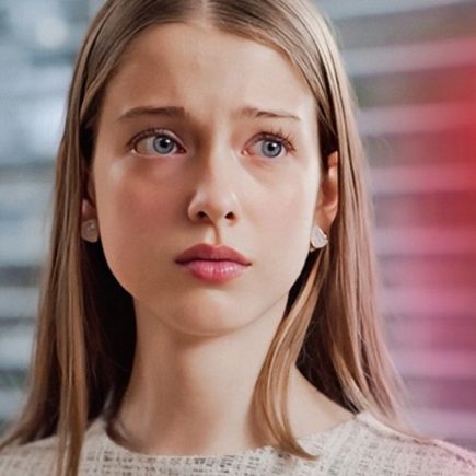 Couple in romantic conflict under lantern light
