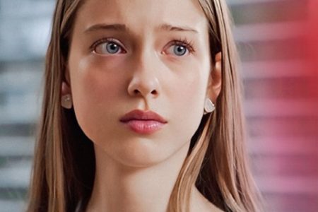 Couple in romantic conflict under lantern light