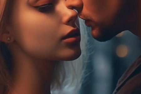 Maid confronting three millionaire brothers in lavish mansion