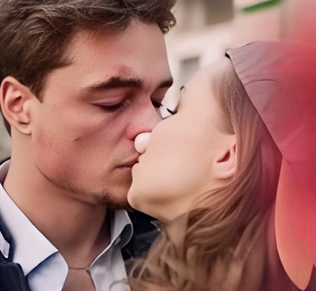 Homeless girl millionaire romance Jasmine Damian street scene