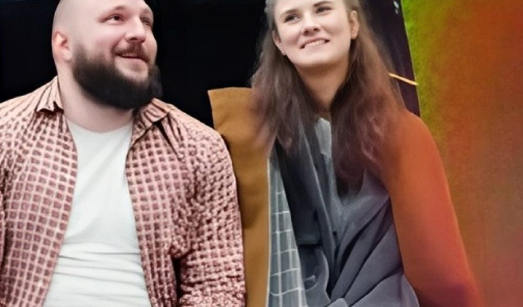 Bill and Jane in rain during enemy to lover romance story